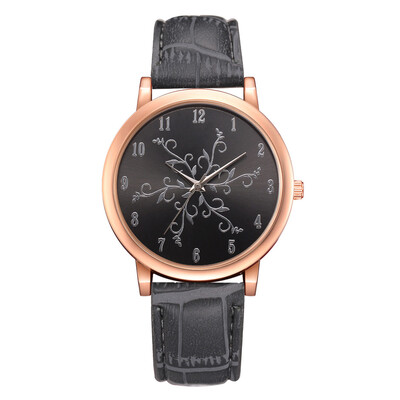 

High Quality Women Watches Roman Numerals Dial Ladies Casual Quartz Wristwatch Fashion Leather Strap Clock Relogio Feminino
