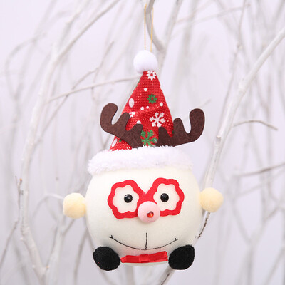 

Tailored Christmas Ornaments Gift Santa Claus Snowman Tree Toy Doll Hang Decorations