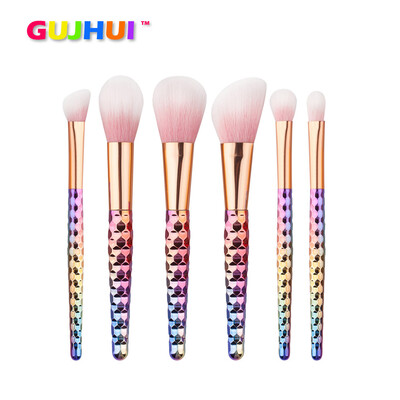 

Toponeto New 6PCS Cosmetic Makeup Brush Makeup Brush Eyeshadow Brush