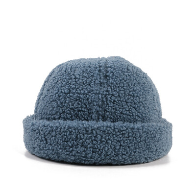 

Hat female autumn&winter new wool landlord hat student street hip hop Beanie melon skin hat Korean fashion Pullover hat