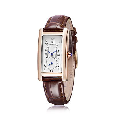 

REBIRTH quartz watch square small dial will move female watch male table universal neutral table