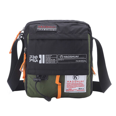 

Tailored HAOSHUAI New Mens Diagonal Cross Bag Shoulder Bag Sports And Leisure Bag