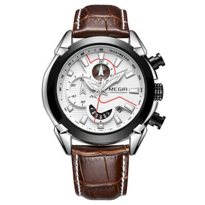 

MEGIR 2065 Military Sport Watch Men Creative Luxury Quartz Watches