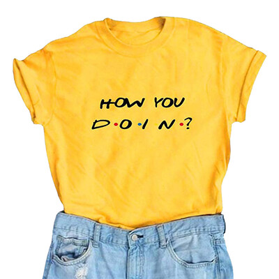 

Nomeni Women Girl Funny Short Sleeve Letter Cute Junior Graphic Top Blouse T Shirt