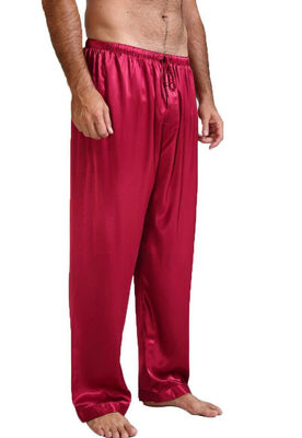 

Mens Silk Satin Pajamas Pyjamas Lounge Pants Sleep Bottoms Sleepwear Boxer
