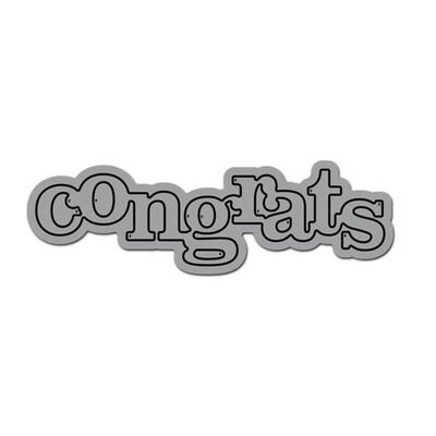

Letter congrats Cutting Dies Embossing Stencil for DIY Scrapbooking Craft
