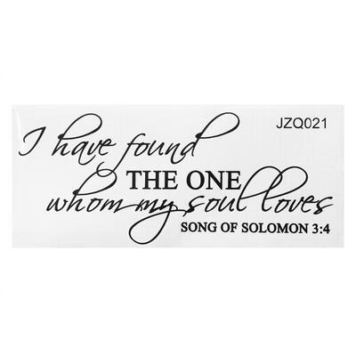 

Greensen Removable PVC English Proverbs Adage Wall Stickers Art Decor Home