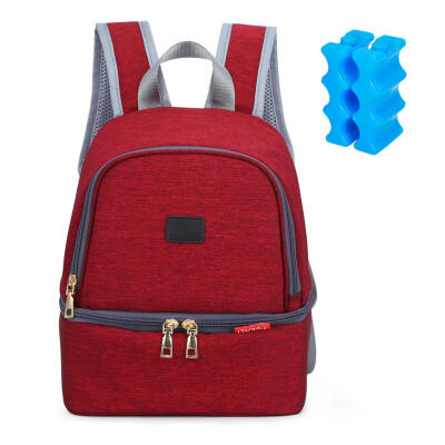 

Multifunctional Mommy Backpack Ice Pack Heat Preservation Baby Care Bag