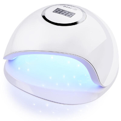 

40W UV Nail Lamp LED UV Nail Drying Lamp with 4 Timer Setting LCD Display Painless Low Heat Mode