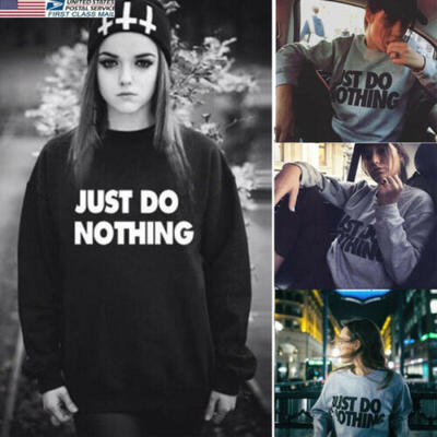 

US Fashion Women Long-Sleeved Sweatshirt Loose Warm Pullover Casual Shirt Hoodie