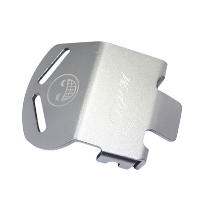 

Siaonvr Aluminum FR Gear Box Bottom Protector Mount SMILE FACE For TraxxasTRX4 RC Car