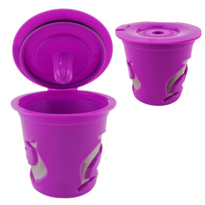

K-cup Reusable Coffee Filter 20 Dolphin Cup Capsule Coffee Filters Food Grade Plastic Stainless Steel 1Pcs 513747cm