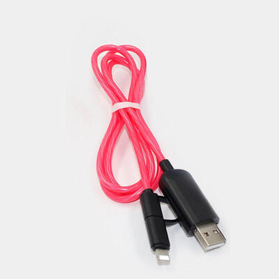 

2-in-1 Charge Cord Light Up Charging And Syncing Cable For IPHONE Android