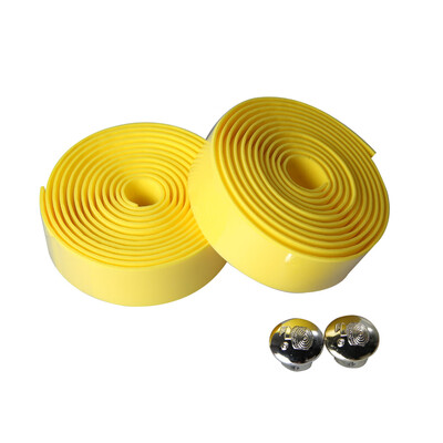 

2PCS Cycling Road Bike Sports Cork Handlebar Tape 2 Bar Plug