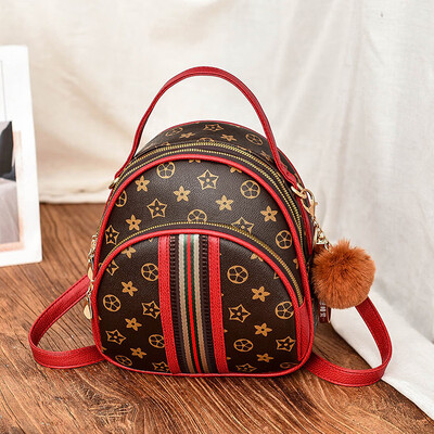 

Female bag 2018 new ladies multi-function backpack Korean version of the trend of the wind personality bag wild backpack