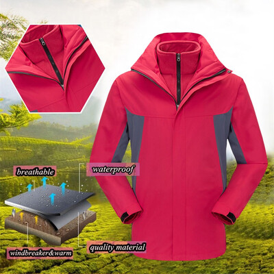 

Toponeto Men Winter Hooded Softshell Windproof Waterproof Soft Coat Shell Jacket