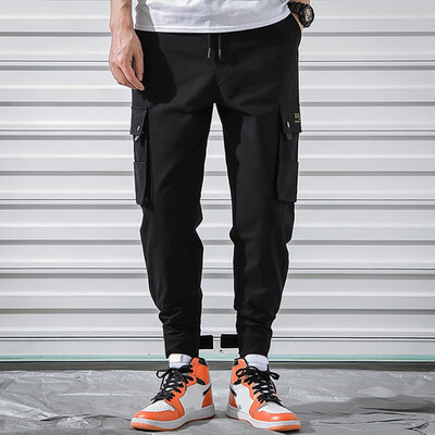 

Gobestart Mens Summer New Style Fashion Overalls Casual Pure Colour Comfortable Trousers