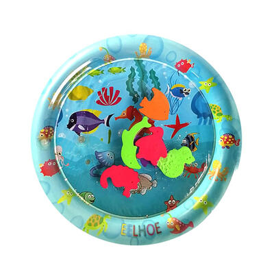 

Baby Kids Water Play Mat Inflatable Thicken PVC Infant Gym Playmat Toys