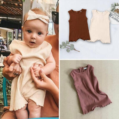 

US Infant Baby Boy Kids Romper Jumpsuit Knitting Pit Outfit Sumsuit Clothes Tops