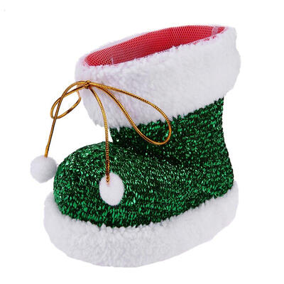 

Christmas Tree Hanging Boot Ornament Pendant Pen Container Xmas Gift