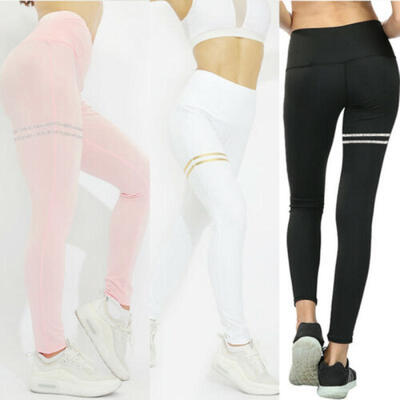 

Womens Athletic Gym Yoga Active wear Ladies Running Pants Trousers Leggings NEW