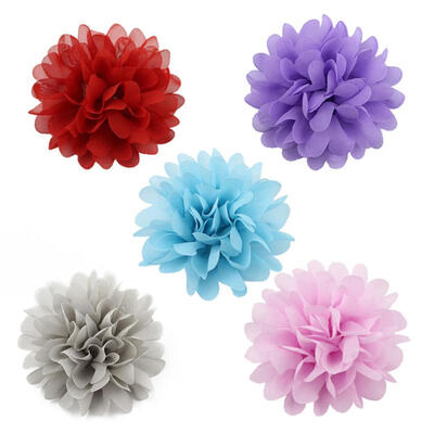 

512pcs Fashion DIY Chiffon Flower for Shoes Clothes Headband Decoration