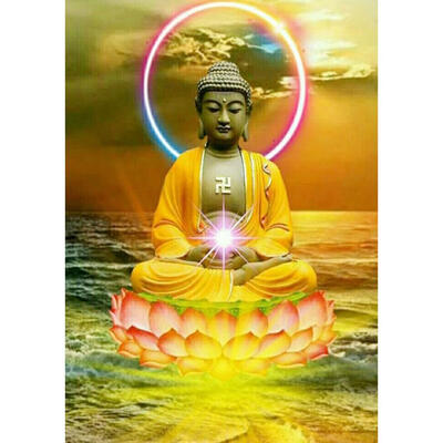 

5D Full Drill Diamond Painting Buddha Statue Embroidery Mosaic Craft Kits