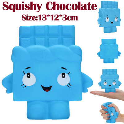 

Gotoamei 13cm Chocolate Squishies 4 second Slow Rising Squeeze Scented Stress Relieve Toy