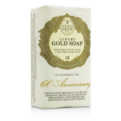 

NESTI DANTE - 60 Anniversary Luxury Gold Soap With Gold Leaf Limited Edition 250g88oz