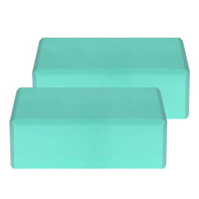 

1PCS 2PCS EVA Yoga Blocks Latex-free Non-slip Surface for Yoga Pilates Meditation