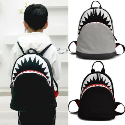 

Cool Animal Shark Backpack for Kids Boys Travel Hiking Backpack Book Bag Gift