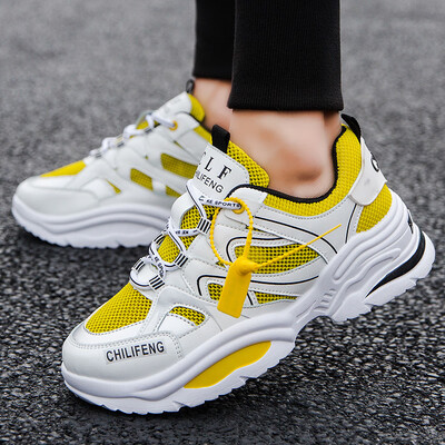 

Fashion mens shoes mesh breathable mesh shoes day sports old tide shoes