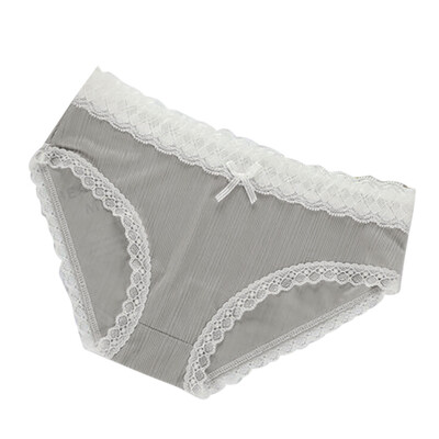 

Toponeto Women Cute Letter Panties Thongs Underwear Seamless Briefs Lingerie