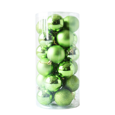 

〖Follure〗24pcs Shiny&Polshed Glossy Christmas Tree Ball Ornaments Decorations 31