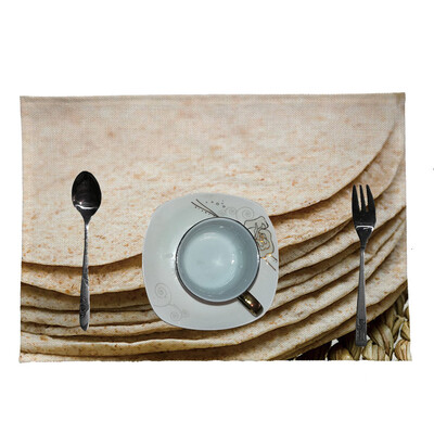 

Toponeto Creative Mexican Burrito Placemat Home Kitchen Restaurant Bar Placemat