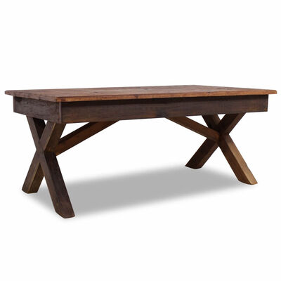 

Coffee Table Solid Reclaimed Wood 433"x236"x177