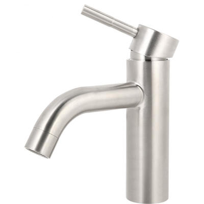 

Greensen SUS304 Stainless Steel Bathroom Sink Faucet One-Handle Kitchen Water-Tap Basin Mixer Tap G12"
