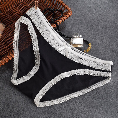 

Womens Sexy Lace Hipster Underpants Breathable Low Rise Briefs Cute Bikini Pant