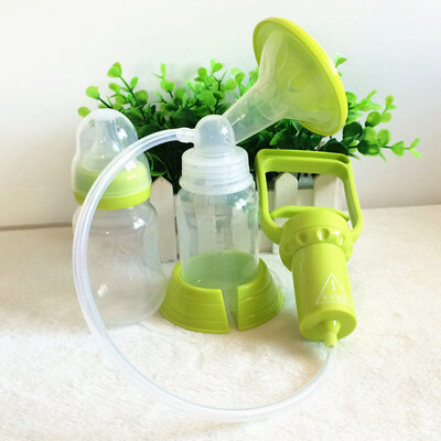 

Hand Pull Nursing Breast Milk Pump Breastfeeding Milk Bottle Manual Nipple Collector