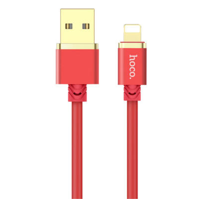 

HOCO U45 Lightning Cable Mobile Phone Silicone Fast Charging Cables 1m For IPhone-1m