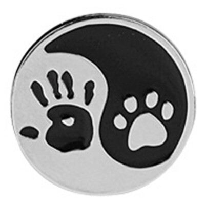 

New Mode Styke Drop Handprint Oil Brooch Palm Dog Paw Brooch Pins Dog Puppy Claw Pins Shirt Lapel Pin Badge Jewelry Gift For Kid