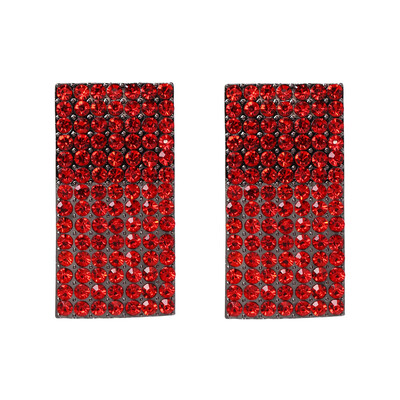 

women fashion colorful rhinestones statement dangle earrings ethnic big round crystal earrings vintage jewelry Brincos