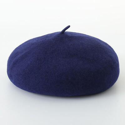 

1 Piece Beret Wool headdress Warm Solid Color Beanies Cap Hats Vintage Hat