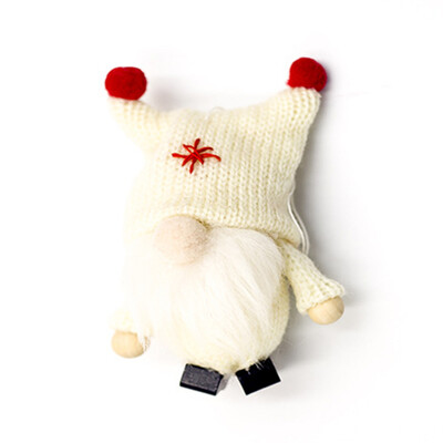 

Cute Christmas Ornament Plush Doll Christmas Tree Hanging Pendant Home Party Xmas Decor