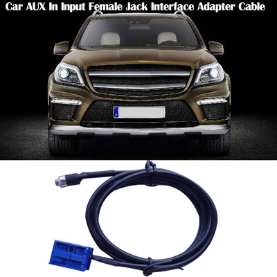 

Tailored Car AUX In Input Female Jack Interface Adapter Cable For Mercedes Audio 203050
