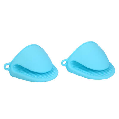 

2pcs Silicone Anti-Slip Oven Gloves Heat Resistant Kitchen Cooking Glove