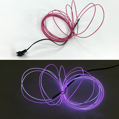 

Siaonvr EL Wire Neon Glowing Led Cable Wire for Halloween Christmas Party DIY Decoration