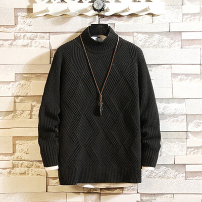 

Toponeto Mens New Autumn Winter Casual Long Sleeve Knitting Sweaters Tops Blouse