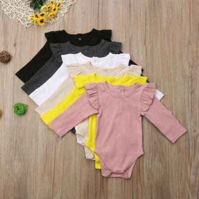 

Newborn Kids Baby Boys Girls Infant Romper Jumpsuit Bodysuit Clothes Outfit Sets