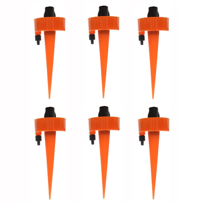 

Toponeto Plant Self Watering Spikes Adjustable Stakes System Vacation Plant Waterer 6Pcs